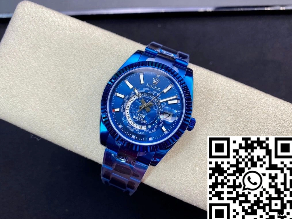 Dial WWF 40MM Dweller Factory Rolex Sky Blue DIW 0306